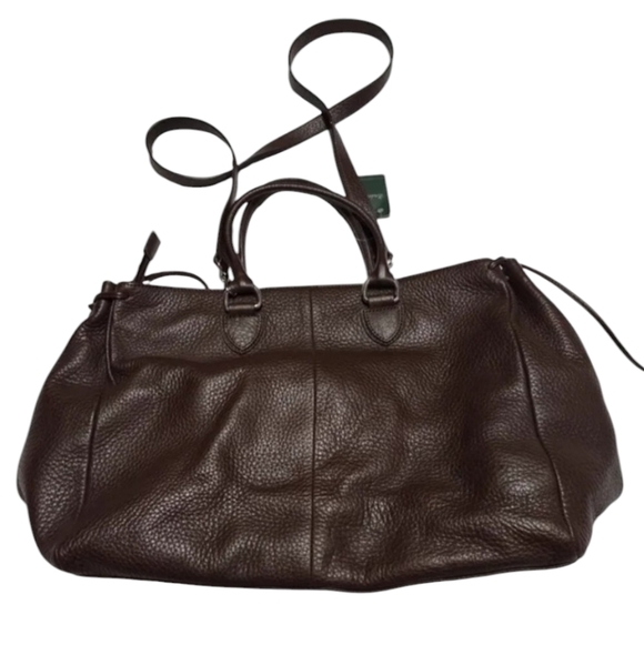 Marshall Field Brown Leather  Handbag NWT - Picture 2 of 11